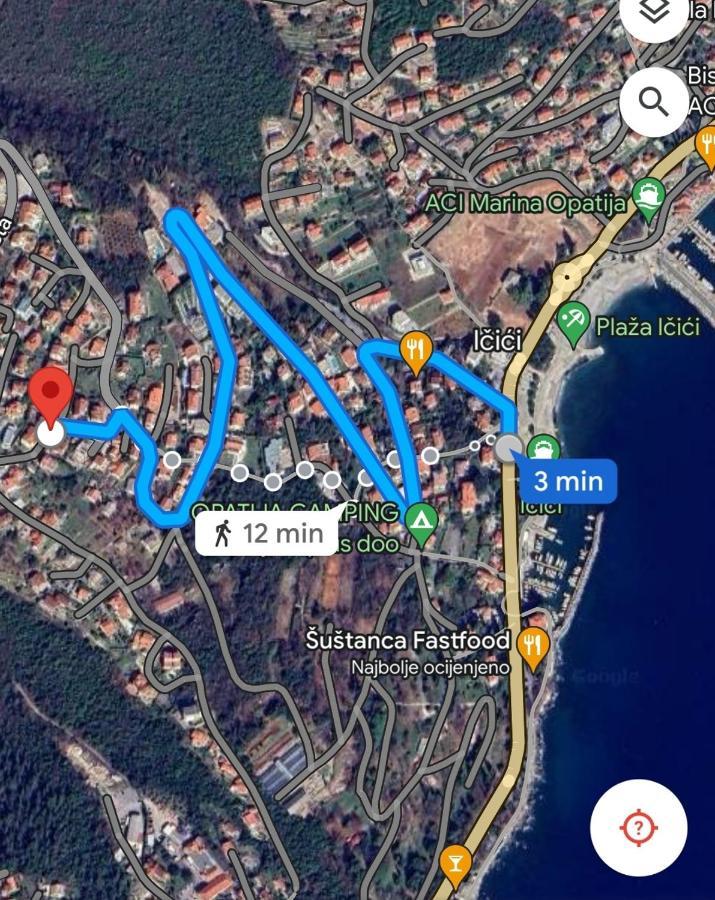 Apartments Skorup Ičići Buitenkant foto